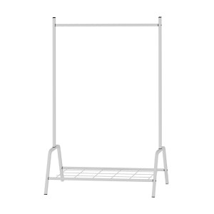 Επιδαπέδια κρεμάστρα Selman μεταλλική χρώμα λευκό 87,6x36x136εκ. Επιδαπέδια κρεμάστρα Selman μεταλλική χρώμα λευκό 87,6x36x136εκ.