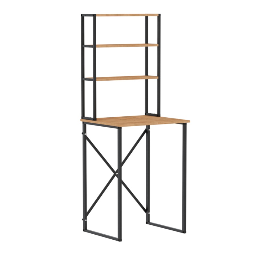 Έπιπλο πλυντηρίου Bobby χρώμα pine oak 67x60x178εκ. Έπιπλο πλυντηρίου Bobby χρώμα pine oak 67x60x178εκ.