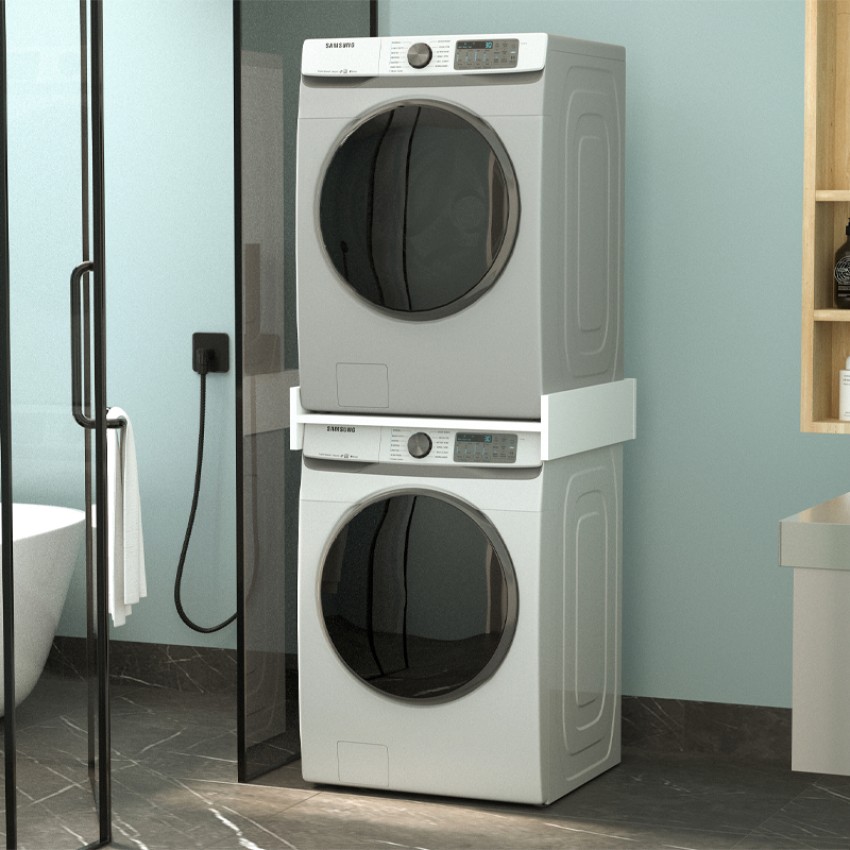 Βάση στήριξης πλυντηρίου - στεγνωτηρίου Sunta χρώμα λευκό 65,8x61,9x15εκ. Βάση στήριξης πλυντηρίου - στεγνωτηρίου Sunta χρώμα λευκό 65,8x61,9x15εκ.