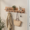 Κρεμάστρα τοίχου Kery χρώμα pine oak 91x11x20εκ.