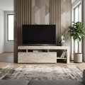 Έπιπλο Τηλεόρασης Acnes Travertine 160x40x53εκ.