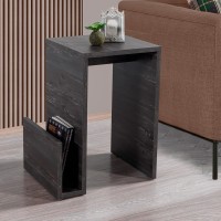Τραπεζάκι βοηθητικό Regnar χρώμα rebab 43,1x33,5x52εκ.