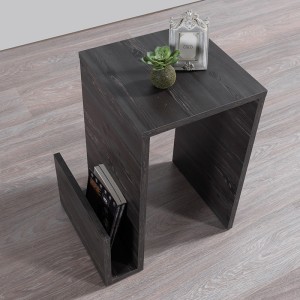 Τραπεζάκι βοηθητικό Regnar χρώμα rebab 43,1x33,5x52εκ.