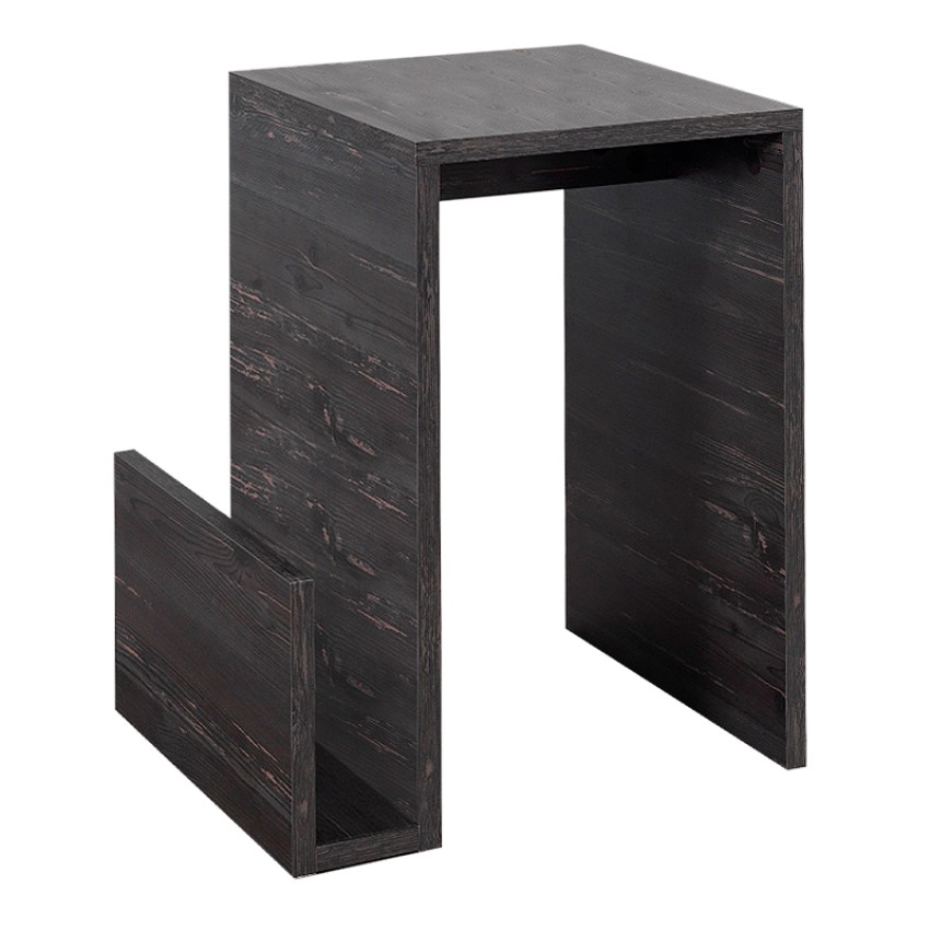 Τραπεζάκι βοηθητικό Regnar χρώμα rebab 43,1x33,5x52εκ.