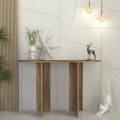 Κονσόλα Cortado χρώμα καρυδί 120x35x75εκ.