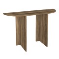 Κονσόλα Cortado χρώμα καρυδί 120x35x75εκ.