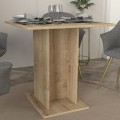 Τραπέζι Allos χρώμα sapphire oak 75x75x77εκ.