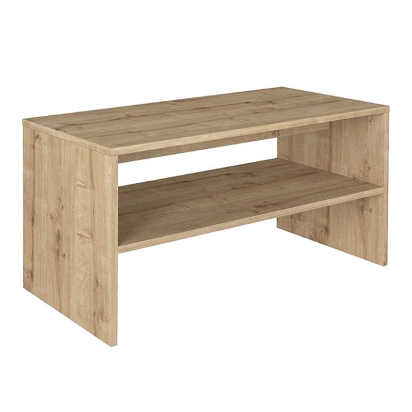 Τραπεζάκι σαλονιού Eleva χρώμα sapphire oak 90x44,6x46,4εκ.