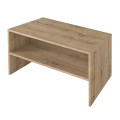 Τραπεζάκι σαλονιού Eleva χρώμα sapphire oak 90x44,6x46,4εκ.