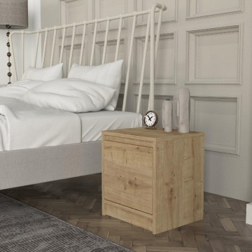 Κομοδίνο Conve χρώμα sapphire oak 40x35x45εκ.