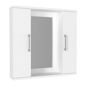 Καθρέπτης μπάνιου Surra Μegapap χρώμα λευκό 65x15,3x65εκ. Καθρέπτης μπάνιου Surra Μegapap χρώμα λευκό 65x15,3x65εκ.