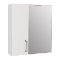 Καθρέπτης μπάνιου Ditto Μegapap χρώμα λευκό 59,6x16,4x64,8εκ.