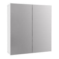 Καθρέπτης μπάνιου Binary Μegapap χρώμα λευκό 60x17,2x65εκ.