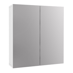 Καθρέπτης μπάνιου Binary Μegapap χρώμα λευκό 60x17,2x65εκ. Καθρέπτης μπάνιου Binary Μegapap χρώμα λευκό 60x17,2x65εκ.