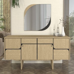 Καθρέπτης τοίχου Lava Μegapap χρώμα rota oak - ανθρακί 70x2,2x70εκ. Καθρέπτης τοίχου Lava Μegapap χρώμα rota oak - ανθρακί 70x2,2x70εκ.