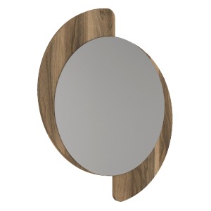 Καθρέπτης τοίχου Sevilla Μegapap χρώμα καρυδί 59,2x2,2x69εκ. Καθρέπτης τοίχου Sevilla Μegapap χρώμα καρυδί 59,2x2,2x69εκ.