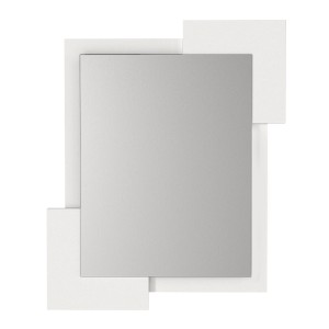 Καθρέπτης τοίχου Selinos Μegapap χρώμα λευκό 65x2,2x85εκ. Καθρέπτης τοίχου Selinos Μegapap χρώμα λευκό 65x2,2x85εκ.