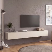 Έπιπλο Τηλεόρασης Espanse Επιτοίχιο Sandstone 241,8x31,7x30 εκ.