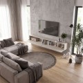 Έπιπλο Τηλεόρασης Espanse Επιτοίχιο Sandstone 241,8x31,7x30 εκ.