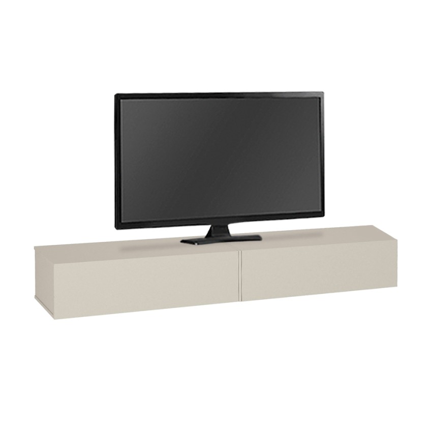 Έπιπλο Τηλεόρασης Espanse Επιτοίχιο Sandstone 241,8x31,7x30 εκ.