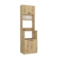 Έπιπλο κουζίνας Tuco 1 χρώμα sapphire oak 53,8x40x180εκ.