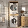 Έπιπλο πλυντηρίου - στεγνωτηρίου Fika χρώμα sapphire oak 67x61,8x198,5εκ.