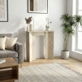 Κονσόλα Mara χρώμα travertine 90x29,6x91,8εκ.