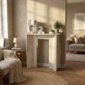 Κονσόλα Mara χρώμα travertine 90x29,6x91,8εκ.