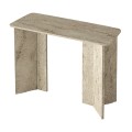 Κονσόλα Mara χρώμα travertine 90x29,6x91,8εκ.