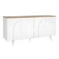Μπουφές Bono Λευκό - Sepet Oak 150x45x74,6 εκ.