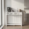 Κονσόλα - Κάλυμμα καλοριφέρ Opelya χρώμα λευκό 110x31,4x100εκ.
