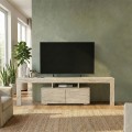Έπιπλο Τηλεόρασης Woodra Travertine 180x31,3x50,2εκ. 