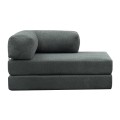 Καναπές-Κρεβάτι Comfort Διθέσιος Chenille Μέντα 140x95x75 εκ.
