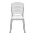 Καρέκλα πολυπροπυλενίου Tabia χρώμα λευκό 47x49x86εκ.
