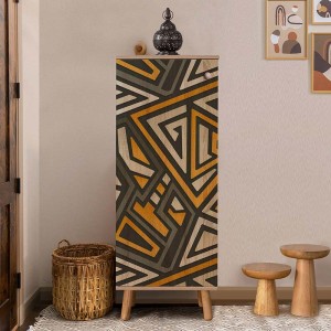 Παπουτσοθήκη - ντουλάπι Soho από μελαμίνη χρώμα sonoma 50x38x135εκ. Παπουτσοθήκη - ντουλάπι Soho από μελαμίνη χρώμα sonoma 50x38x135εκ.