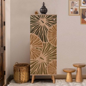 Παπουτσοθήκη - ντουλάπι Soho από μελαμίνη χρώμα sonoma 50x38x135εκ. Παπουτσοθήκη - ντουλάπι Soho από μελαμίνη χρώμα sonoma 50x38x135εκ.