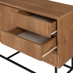 Μπουφές Amedeo από μελαμίνη χρώμα καρυδί 140x36x72εκ. Μπουφές Amedeo από μελαμίνη χρώμα καρυδί 140x36x72εκ.