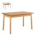Τραπέζι Jemmy επεκτεινόμενο χρώμα atlantic pine 120/153x75x77εκ.