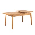 Τραπέζι Jemmy επεκτεινόμενο χρώμα atlantic pine 120/153x75x77εκ.