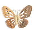 Διακοσμητικό τοίχου Butterfly μεταλλικό χρώμα χρυσό 29x32εκ.