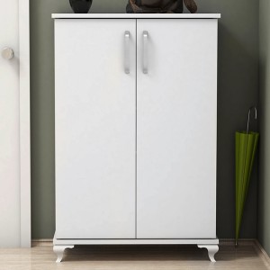 Παπουτσοθήκη - Ντουλάπι Jack χρώμα λευκό 72x32,5x100εκ. Παπουτσοθήκη - Ντουλάπι Jack χρώμα λευκό 72x32,5x100εκ.