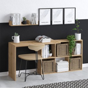 Γραφείο εργασίας Blake χρώμα φυσικό οξιάς 145x45x74εκ. Γραφείο εργασίας Blake χρώμα φυσικό οξιάς 145x45x74εκ.