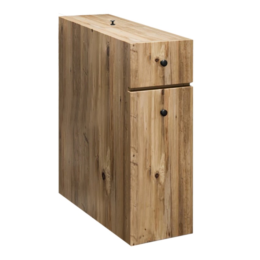 Ντουλάπι μπάνιου Calencia χρώμα φυσικό οξιάς 20x60x55εκ. Ντουλάπι μπάνιου Calencia χρώμα φυσικό οξιάς 20x60x55εκ.