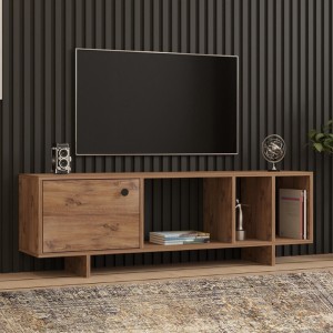 Έπιπλο τηλεόρασης Folsom χρώμα atlantic pine 140x29,9x45εκ.