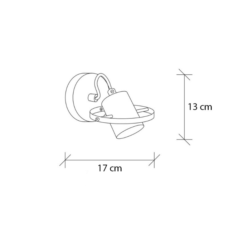 Απλίκα τοίχου Asen E27 μεταλλική χρώμα χρυσό vintage 12x17x13εκ. Απλίκα τοίχου Asen E27 μεταλλική χρώμα χρυσό vintage 12x17x13εκ.