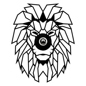 Απλίκα τοίχου Lion E27 μεταλλική χρώμα μαύρο 39x12x49εκ.