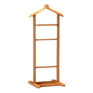 Επιδαπέδια κρεμάστρα Beta ξύλινη χρώμα φυσικό 48x35x120εκ. Επιδαπέδια κρεμάστρα Beta ξύλινη χρώμα φυσικό 48x35x120εκ.