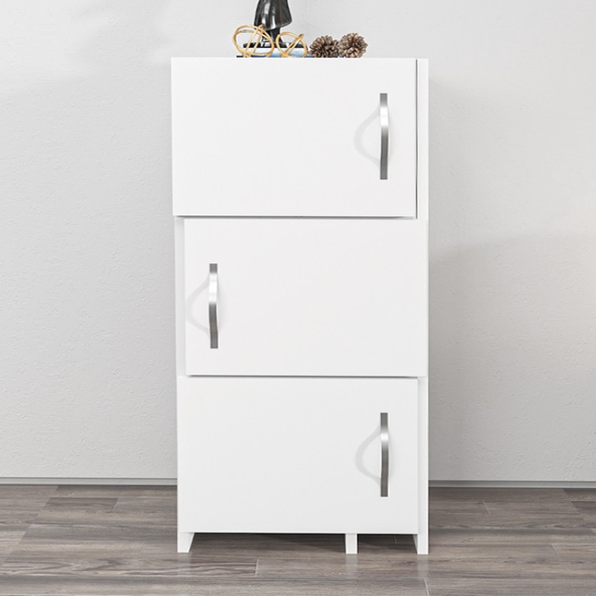 Ντουλάπι κουζίνας - μπάνιου Anna χρώμα λευκό 65x31,5x89,8εκ.