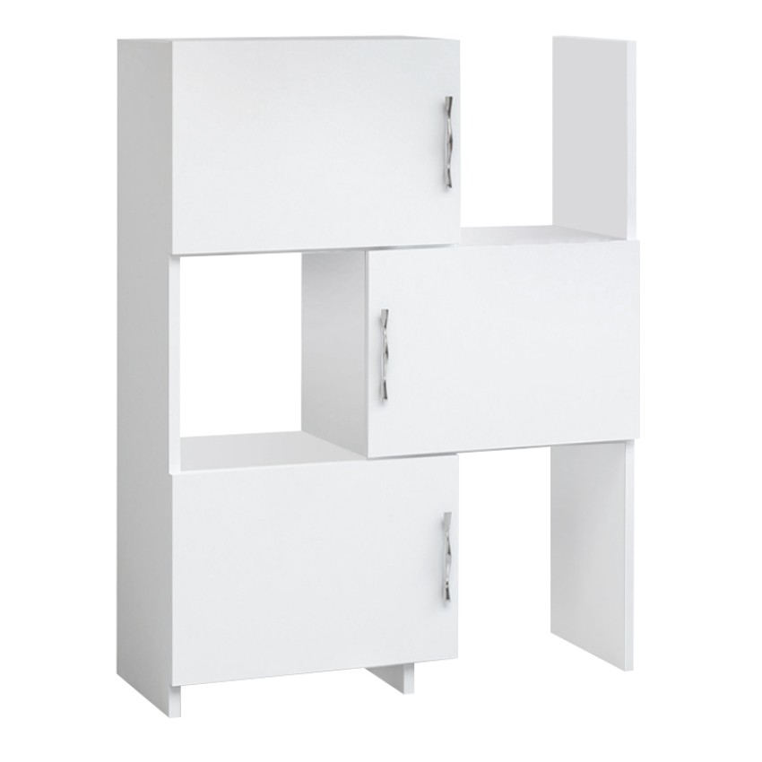 Ντουλάπι κουζίνας - μπάνιου Anna χρώμα λευκό 65x31,5x89,8εκ.