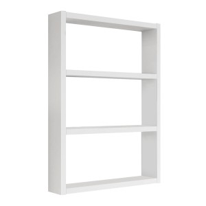 Ραφιέρα τοίχου Prena χρώμα λευκό 43,2x9x60εκ.